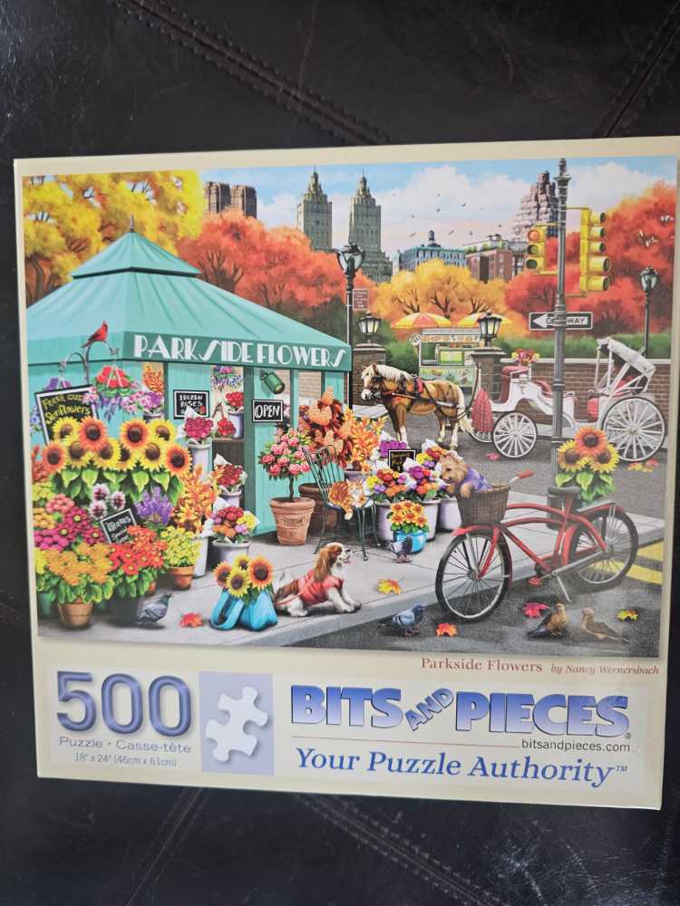 Parkside Flowers - Bits & Pieces 🇺🇸 puzzle collectible - Main Image 1