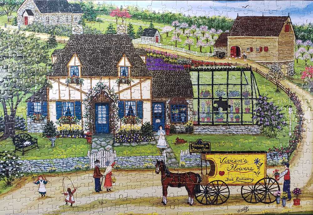 Vivian’s Flower Shop - Sure Lox puzzle collectible - Main Image 2