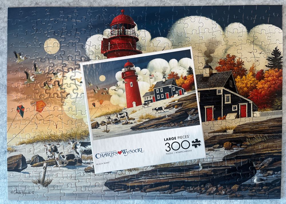 Beach Bums - Buffalo puzzle collectible [Barcode 079346226085] - Main Image 5