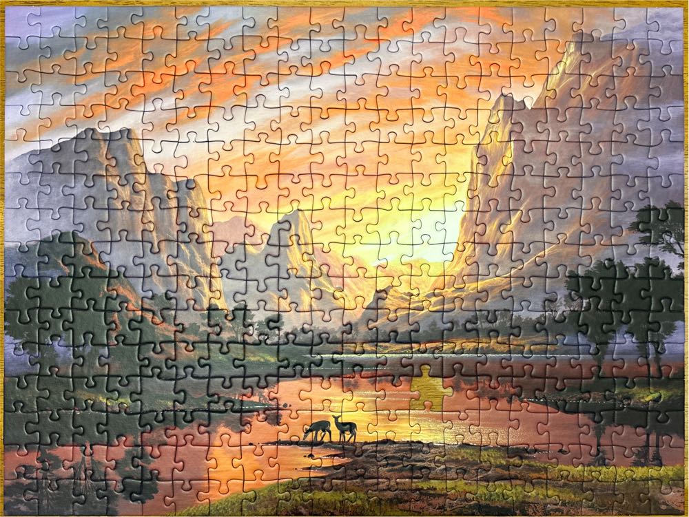 Tranquil Sunset - Ravensburger puzzle collectible [Barcode 4005556821259] - Main Image 2