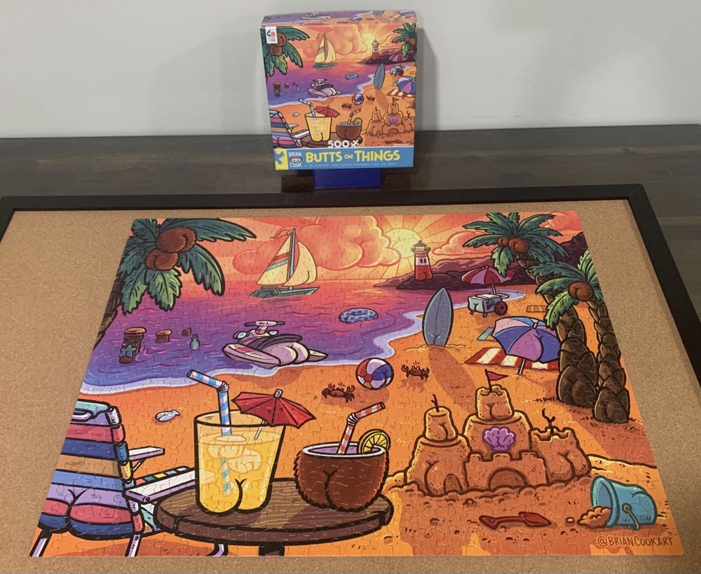 Butts On Things: Suns Out - Ceaco 🇺🇸 puzzle collectible [Barcode 021081241915] - Main Image 2