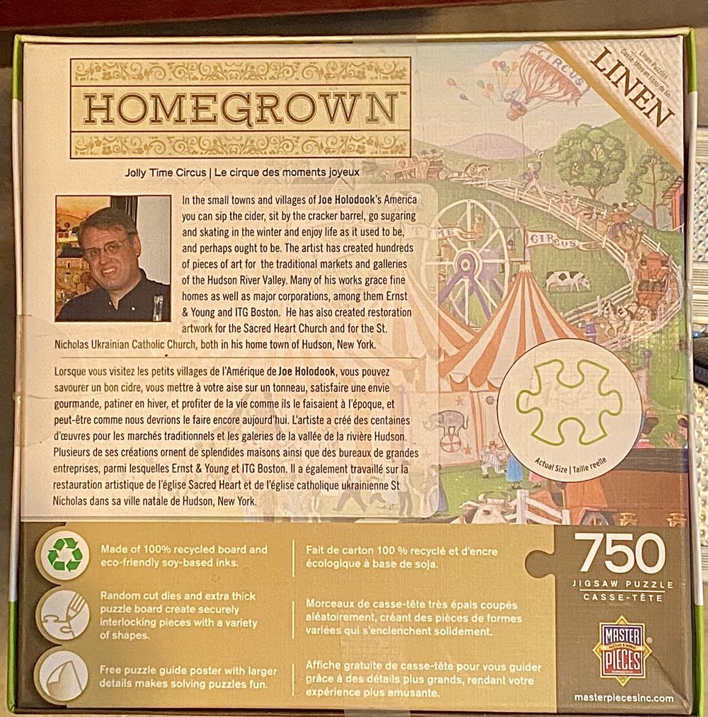 Jolly Time Circus - Master Pieces puzzle collectible - Main Image 2