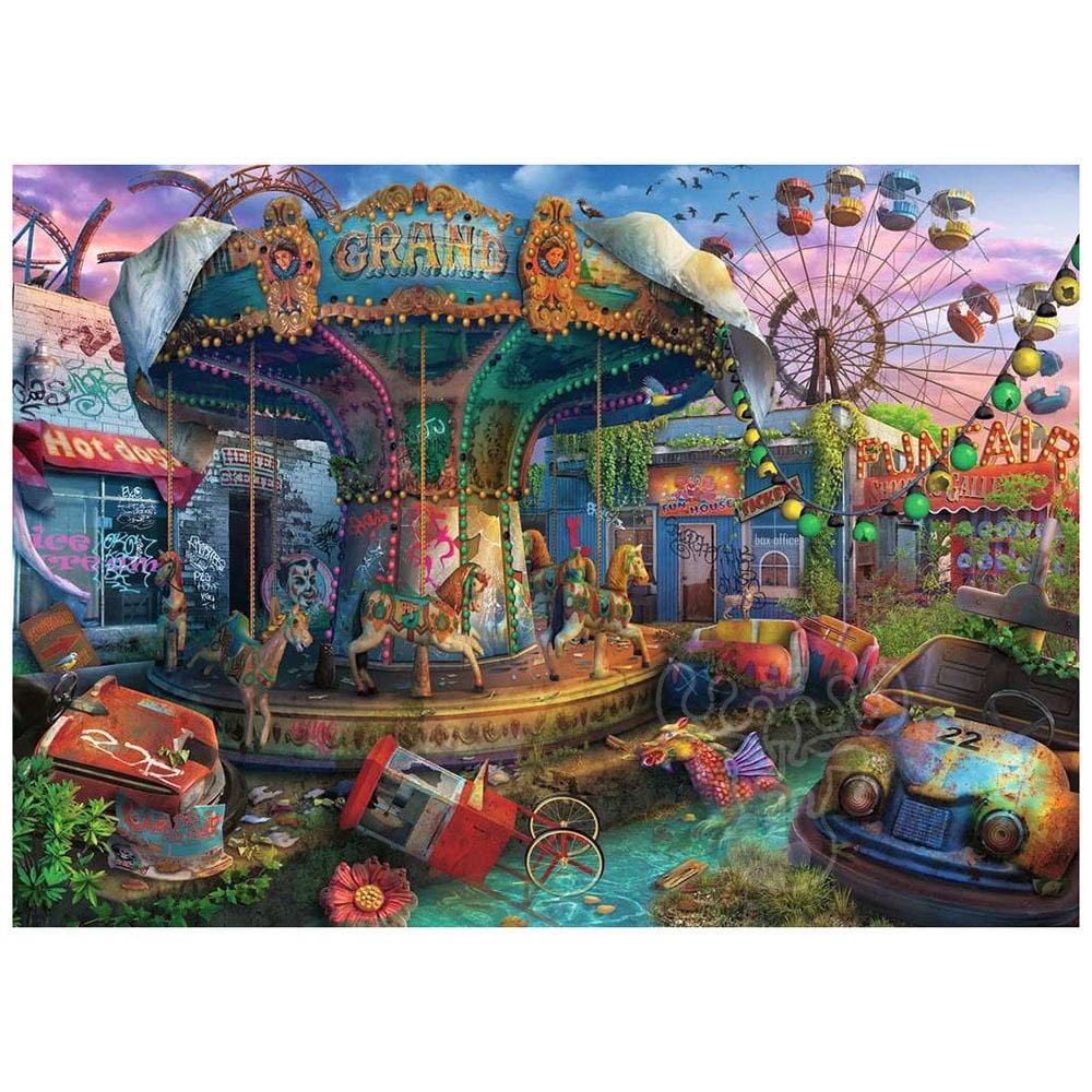 Ravensburger: Abandoned : Gloomy Carnival - Ravensburger puzzle collectible - Main Image 2