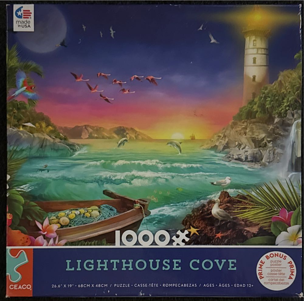 Lighthouse Cove - Ceaco puzzle collectible [Barcode 021081333429] - Main Image 2