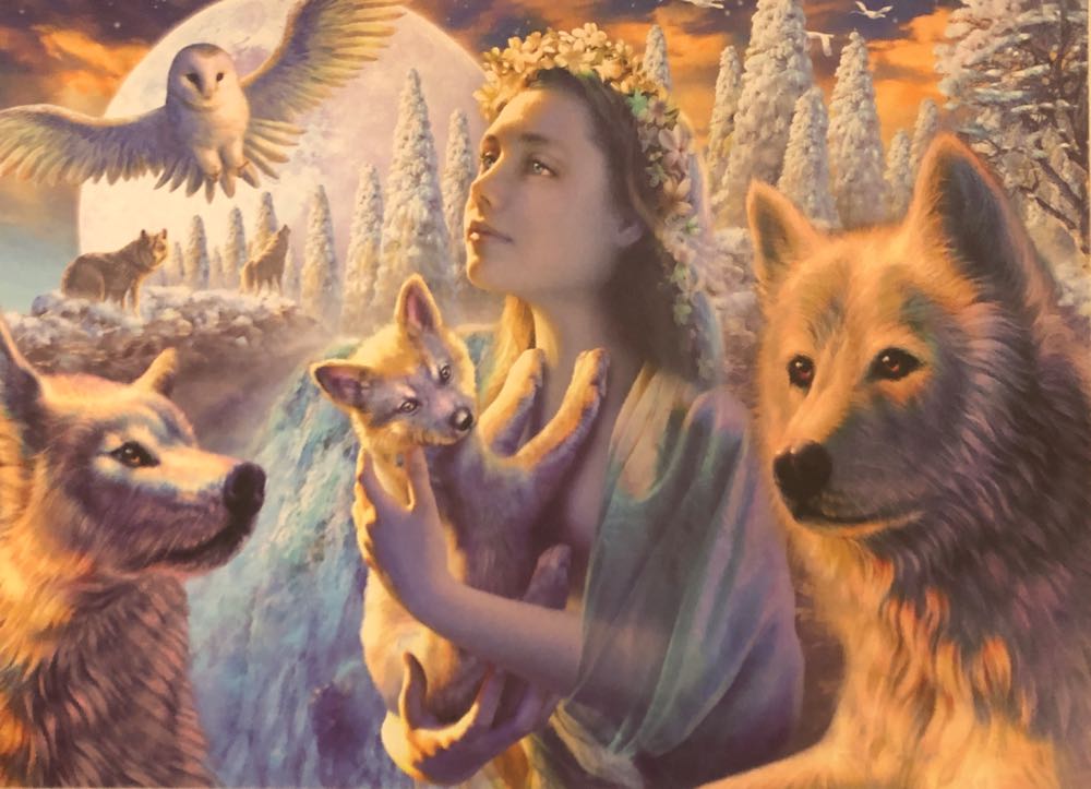 Spirit of Mountains 🟦 - Educa puzzle collectible [Barcode 8412668151833] - Main Image 2