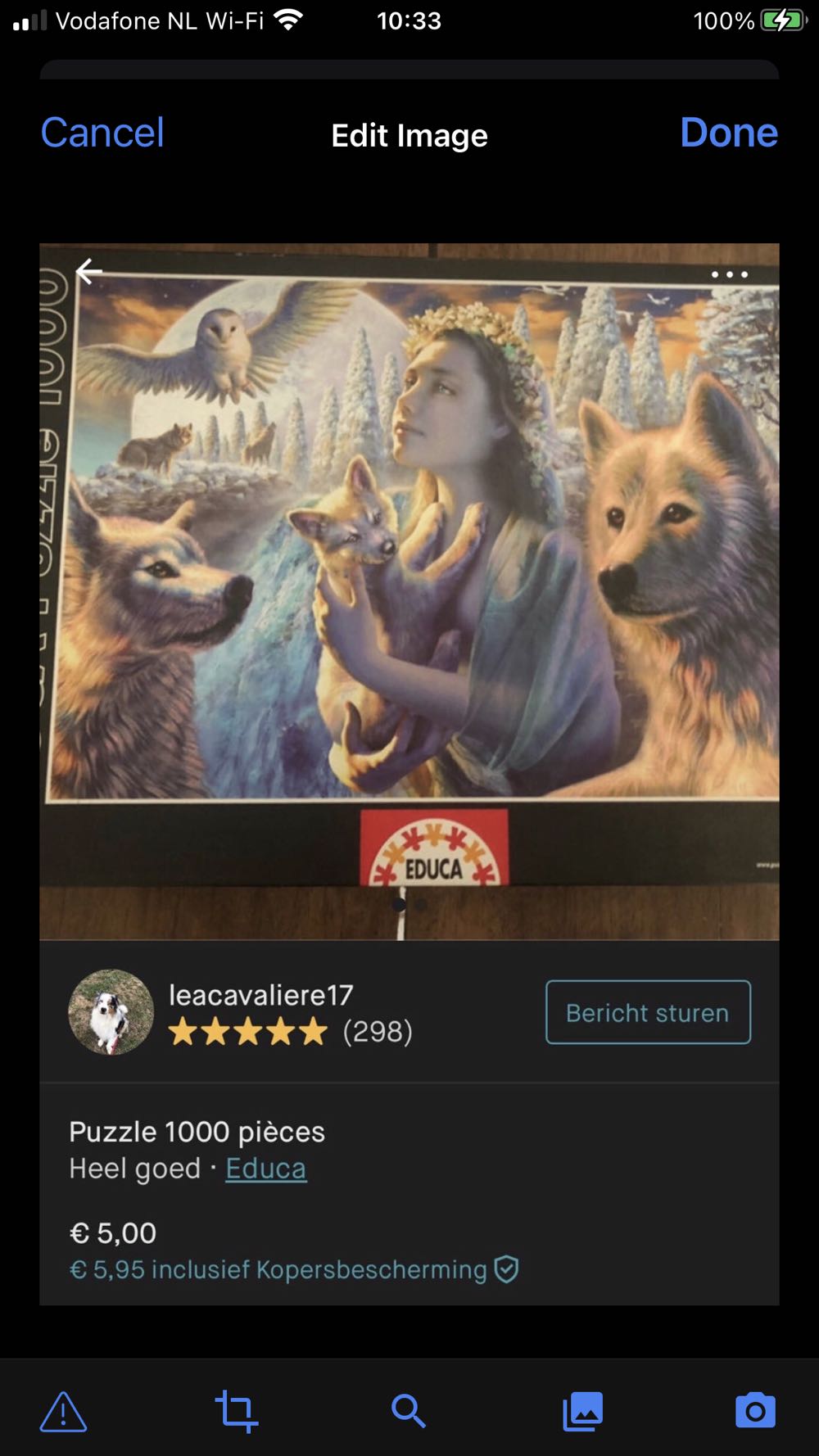 Spirit of Mountains 🟦 - Educa puzzle collectible [Barcode 8412668151833] - Main Image 3