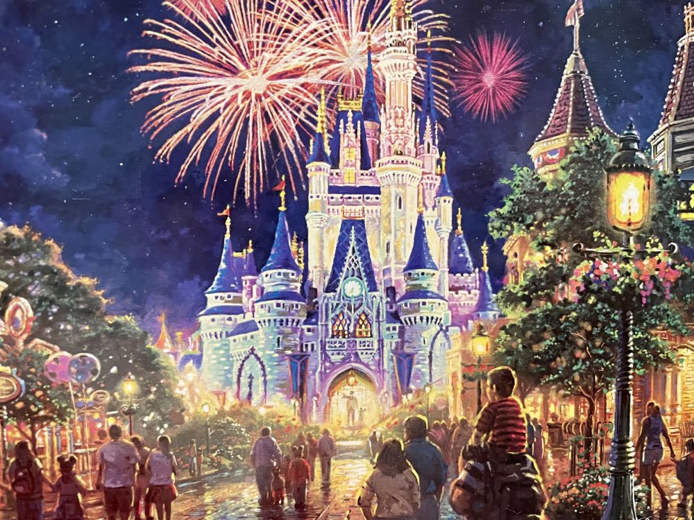 Thomas Kinkade : Main Street USA - Ceaco puzzle collectible - Main Image 2