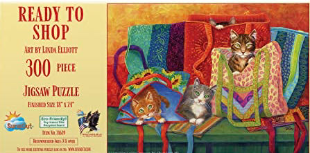 Ready To Shop - SunsOut puzzle collectible [Barcode 796780316393] - Main Image 1