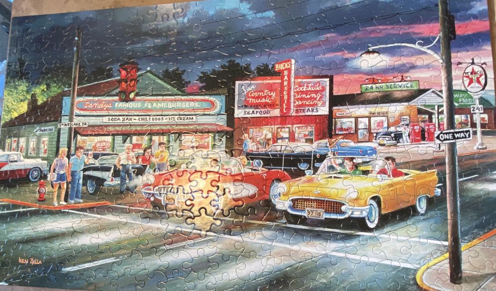 Anticipation - SunsOut puzzle collectible [Barcode 796780395121] - Main Image 2