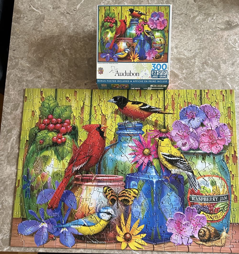 Feathered Reflections - Master Pieces puzzle collectible [Barcode 705988322754] - Main Image 2
