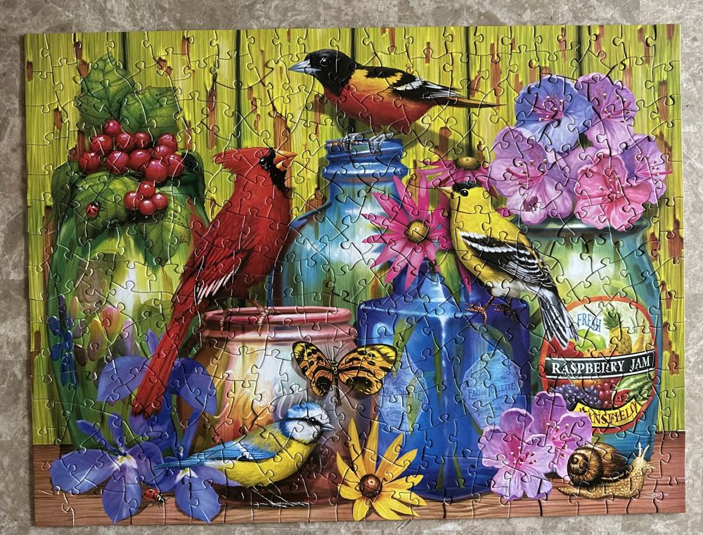 Feathered Reflections - Master Pieces puzzle collectible [Barcode 705988322754] - Main Image 3