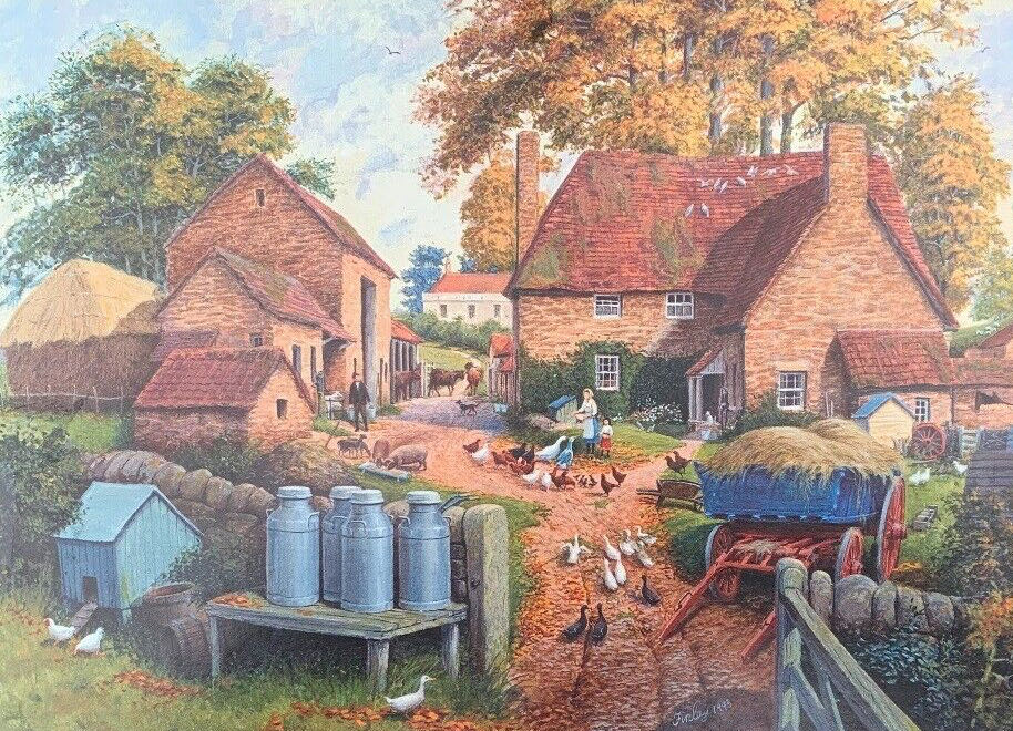 Home Farm - Gibsons puzzle collectible [Barcode 5012269009026] - Main Image 2