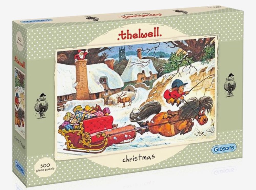 A Thelwell Christmas - Gibsons puzzle collectible [Barcode 5012269030907] - Main Image 4