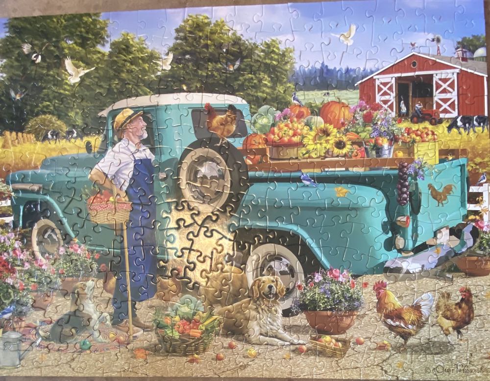 SOLD Harvest Time - Bits & Pieces puzzle collectible [Barcode 192949078896] - Main Image 2