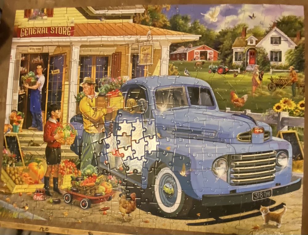 Delivery To The General Store - Bits & Pieces puzzle collectible [Barcode 192949078889] - Main Image 2