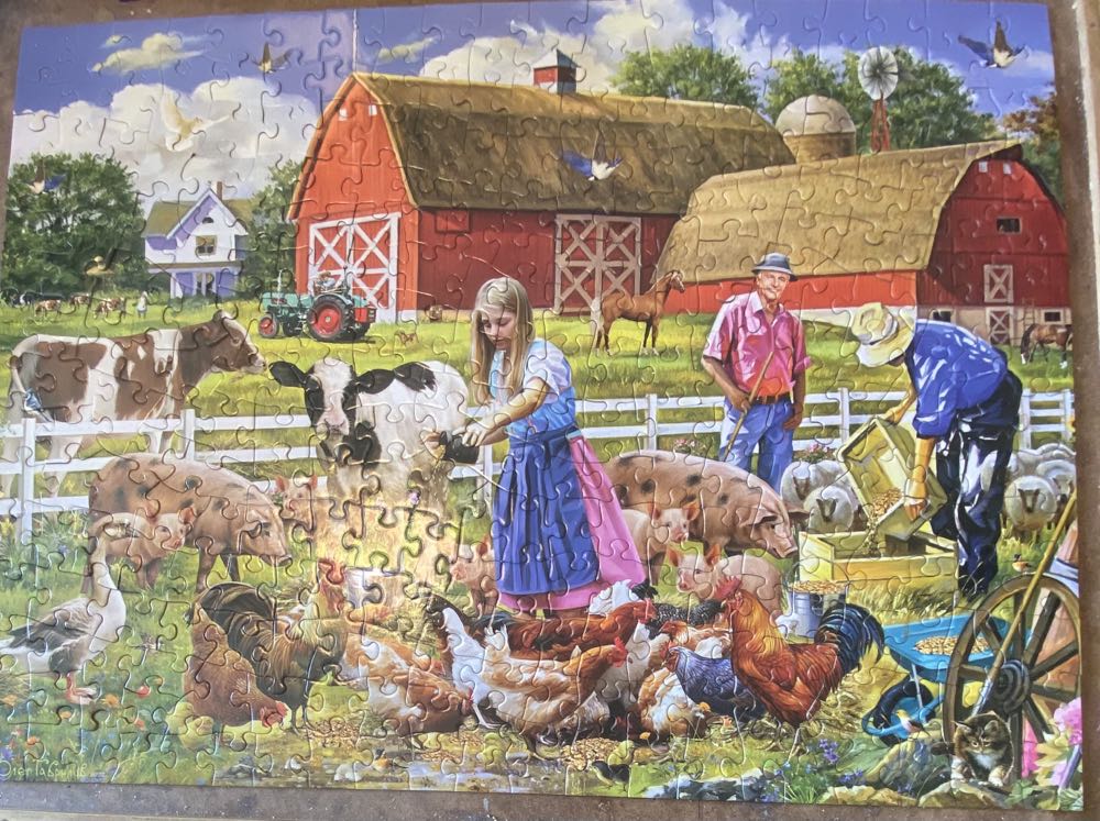 Feeding Time - Bits & Pieces puzzle collectible [Barcode 192949078872] - Main Image 2