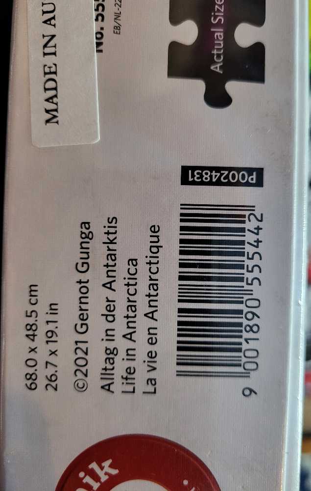 Life In Antarctica - Piatnik puzzle collectible [Barcode 9001890555442] - Main Image 2