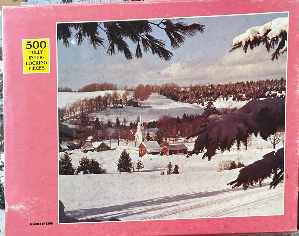 Blanket Of Snow - The Rainbow Works puzzle collectible - Main Image 2