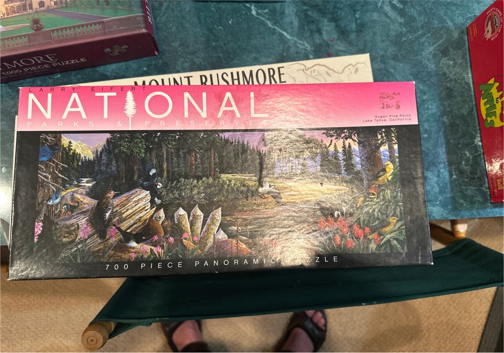 Sugar Pine Point Lake Tahoe CA - Ceaco puzzle collectible [Barcode 021081029612] - Main Image 2