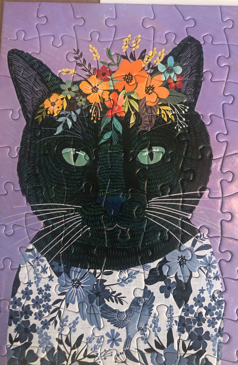 Colorful Cat Crowns - Buffalo puzzle collectible [Barcode 079346338054] - Main Image 4