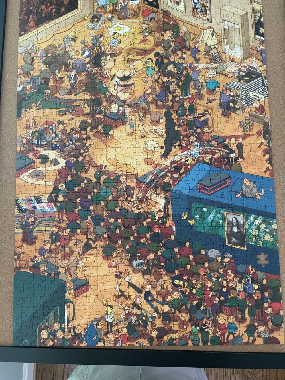 Blancou Donna Lisa - HEYE puzzle collectible [Barcode 4001689261337] - Main Image 2