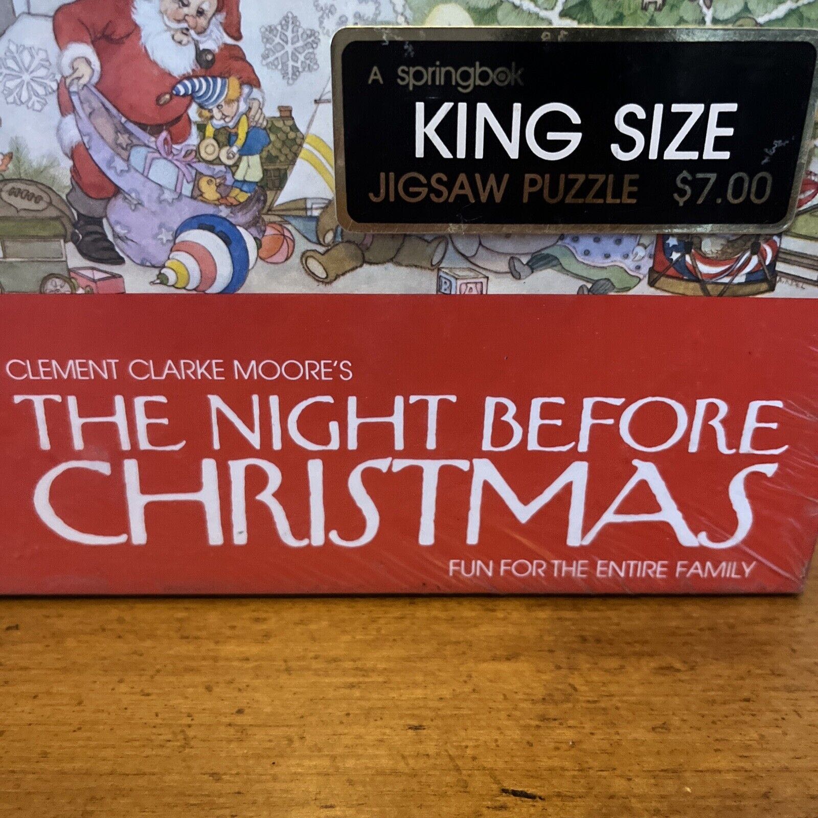The Night Before Christmas  X - Springbok puzzle collectible - Main Image 2