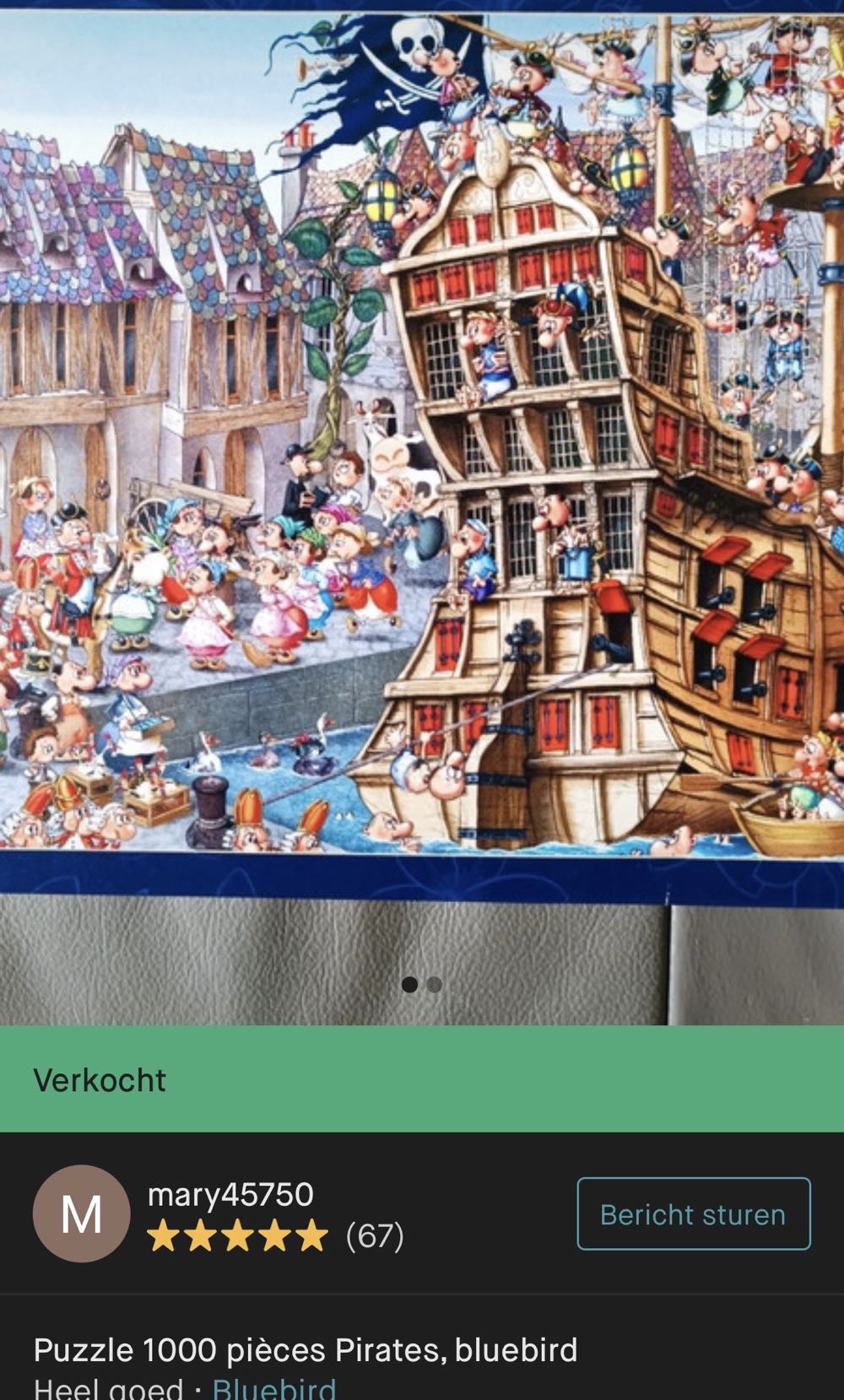 Pirates / Piraten - Bluebird Puzzle puzzle collectible [Barcode 3663384904318] - Main Image 4