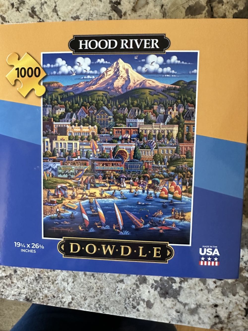 Hood River - Dowdle puzzle collectible [Barcode 671095405423] - Main Image 1