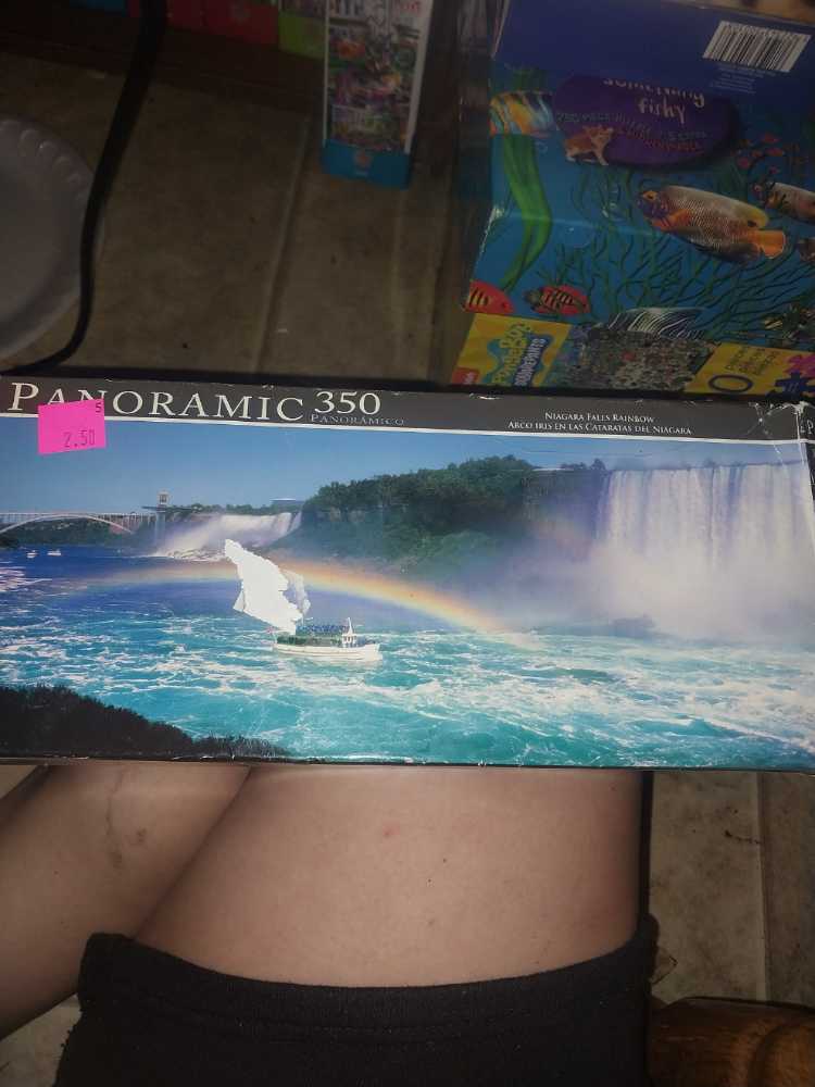 Colorful House Near Lake 