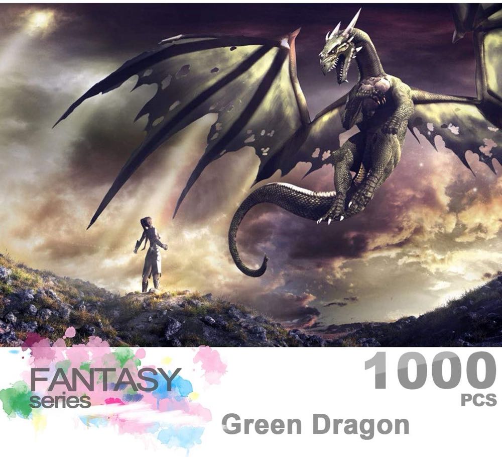 Green Dragon: IG-0384 - Ingooood puzzle collectible - Main Image 2
