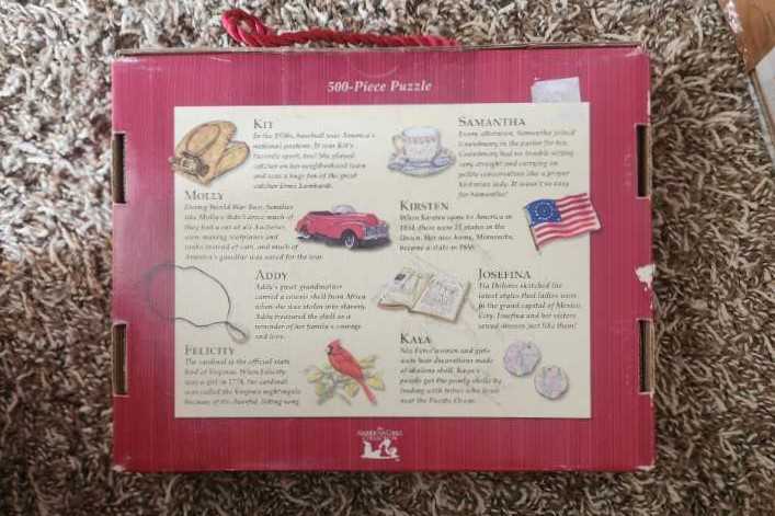 American Girls - Hallmark puzzle collectible [Barcode 015012827064] - Main Image 2