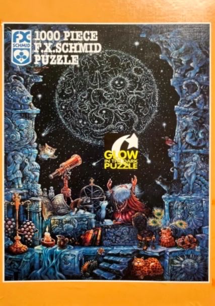 The Astrologer - F.X. Schmid puzzle collectible [Barcode 099252901517] - Main Image 2
