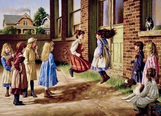 Just Before The Bell Jenn - Cobble Hill puzzle collectible [Barcode 625012516280] - Main Image 2