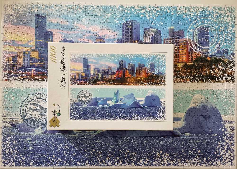 Travel Around The World - Australia and Antarctica - Grafika puzzle collectible [Barcode 3663384502408] - Main Image 2