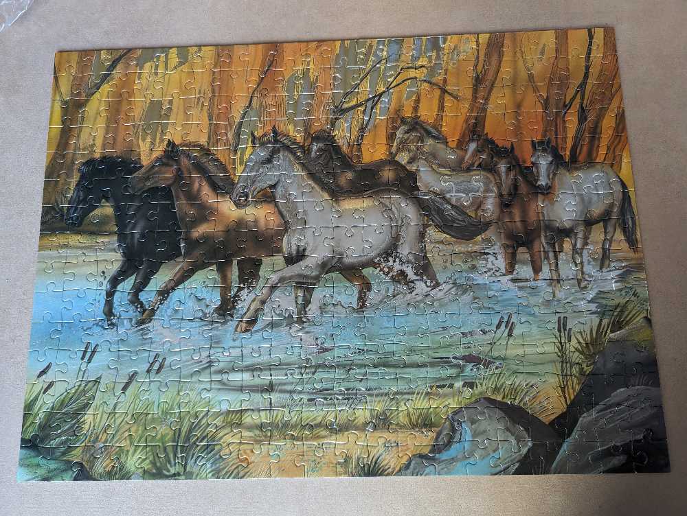 Dream Of Horses - Ravensburger 🇩🇪 puzzle collectible [Barcode 4005556134021] - Main Image 2