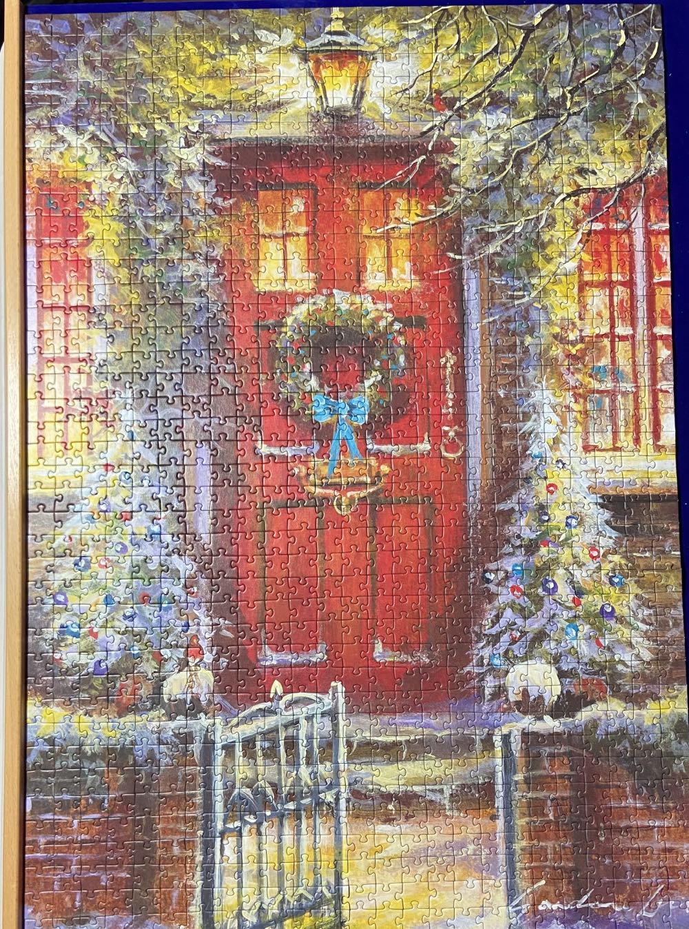 The Red Door - Trefl puzzle collectible [Barcode 061152650437] - Main Image 2