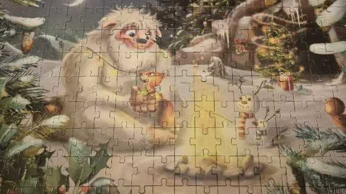 Snow Monster - Brand Loyalty puzzle collectible [Barcode 8718973065842] - Main Image 2