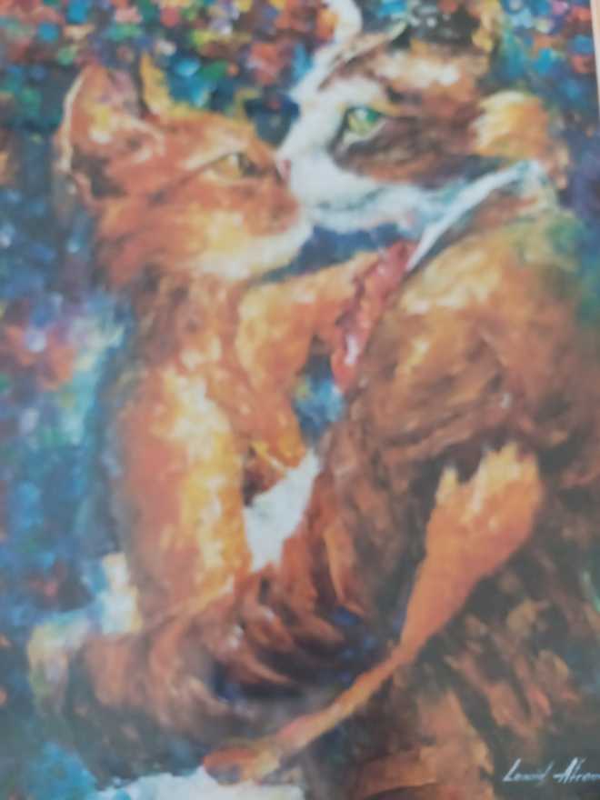 Dance Of The Cats In Love - Art Puzzle puzzle collectible [Barcode 8697950842266] - Main Image 2