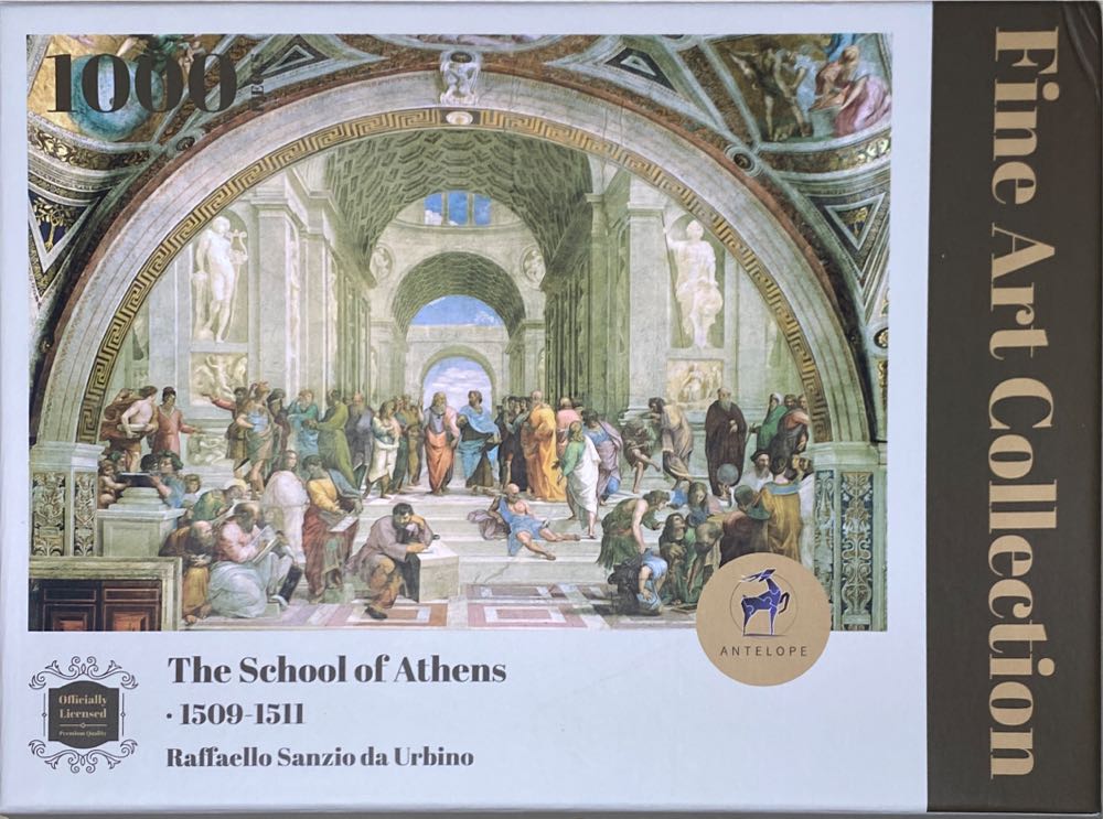 Antelope: The School Of Athens - Antelope puzzle collectible [Barcode 850030880130] - Main Image 2