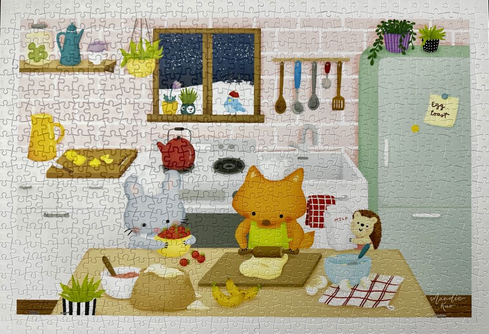 Mandie - Happy Kitchen - Pintoo puzzle collectible [Barcode 4711299758065] - Main Image 2