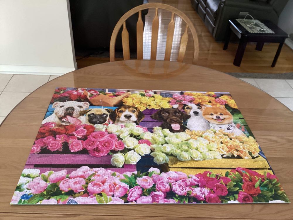 Flower Market Pups - Kodak puzzle collectible [Barcode 4895145430456] - Main Image 4