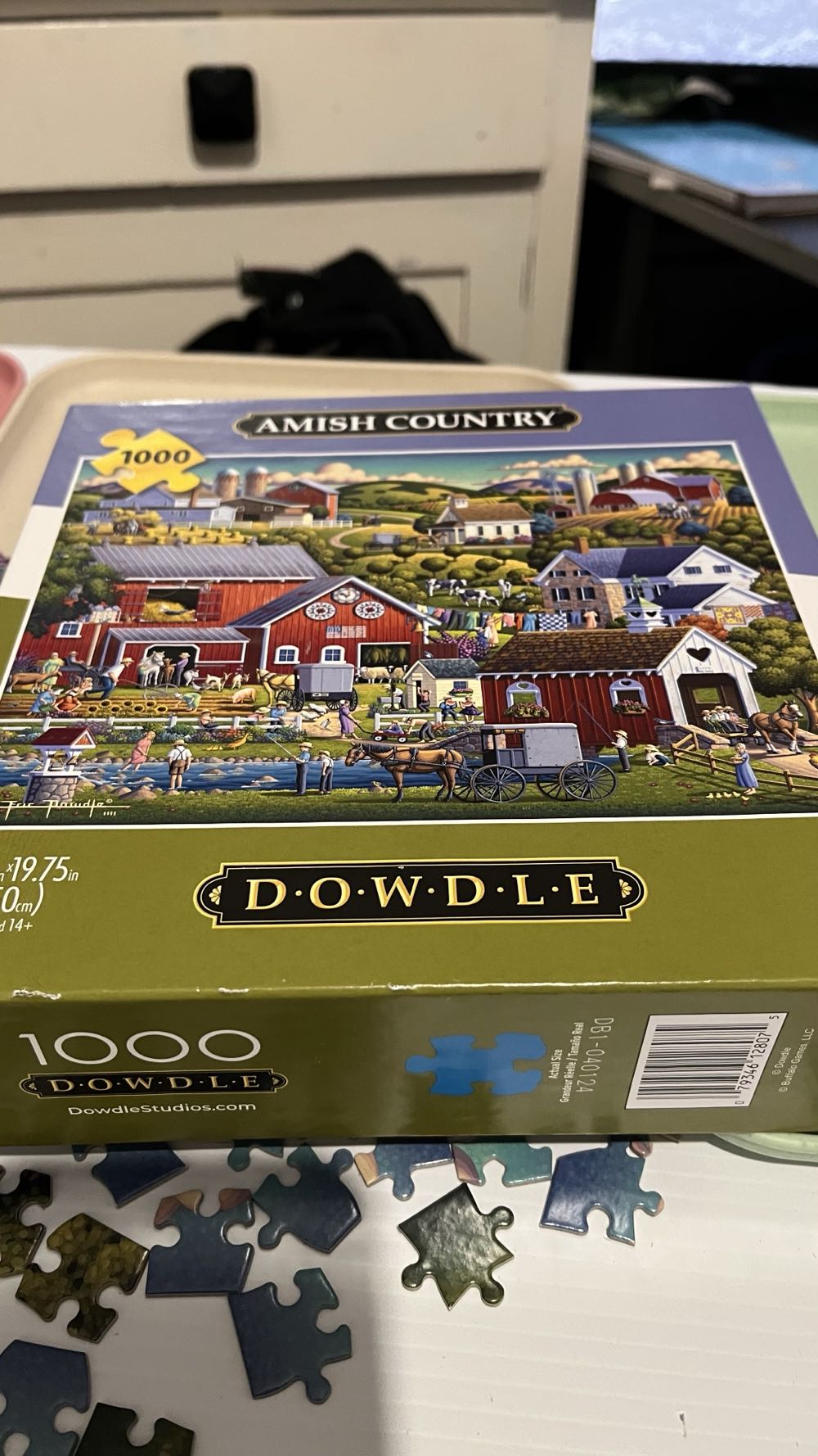 Amish Country - Buffalo puzzle collectible [Barcode 079346128075] - Main Image 4