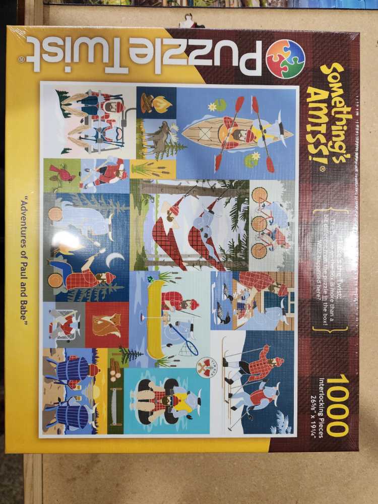 Adventures Of Paul And Babe (V) NFT - PuzzleTwist puzzle collectible [Barcode 614399101837] - Main Image 2