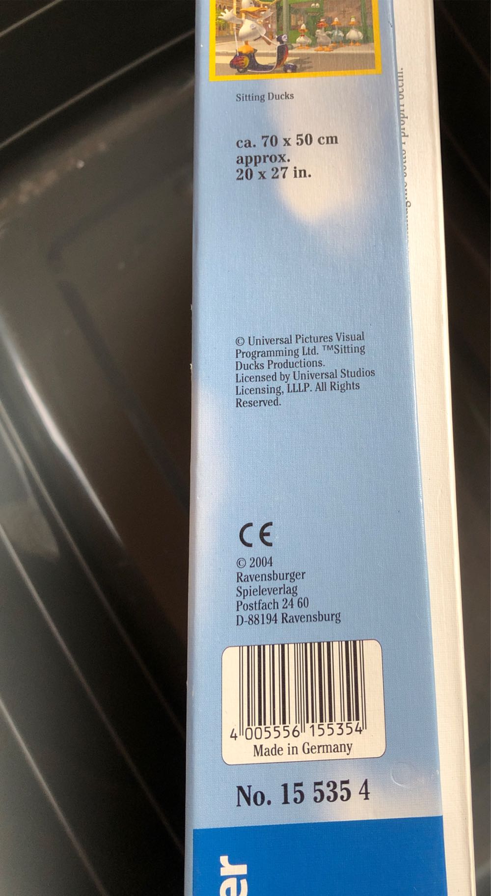 Sitting Ducks - Keep (1) - Ravensburger puzzle collectible [Barcode 4005556155354] - Main Image 2