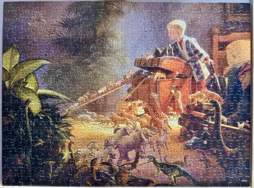 Bon Voyage Annie - SunsOut puzzle collectible [Barcode 796780470552] - Main Image 2