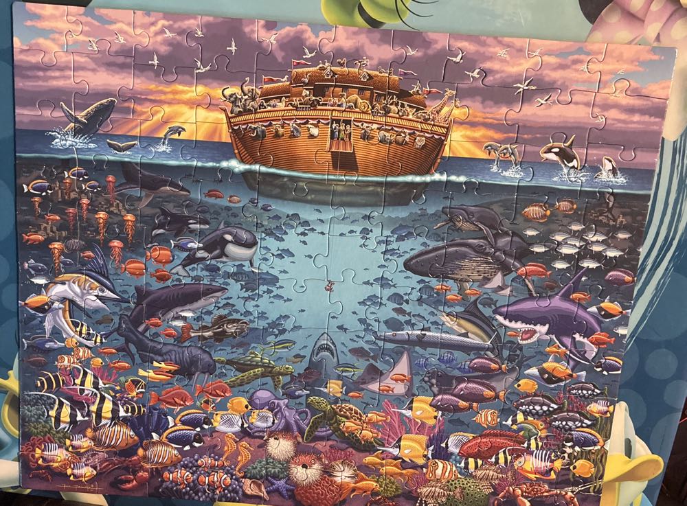 Noah’s Under The Sea - Dowdle puzzle collectible [Barcode 671095303040] - Main Image 2