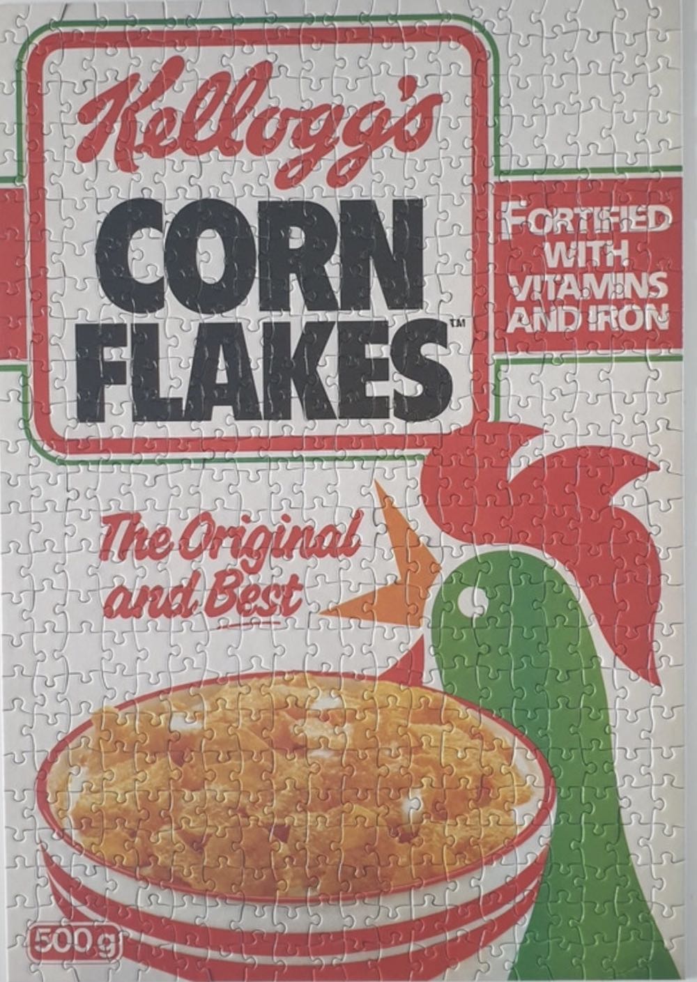 Kelloggs Cornflakes Double Sided - Gibsons puzzle collectible [Barcode 5012269038057] - Main Image 4