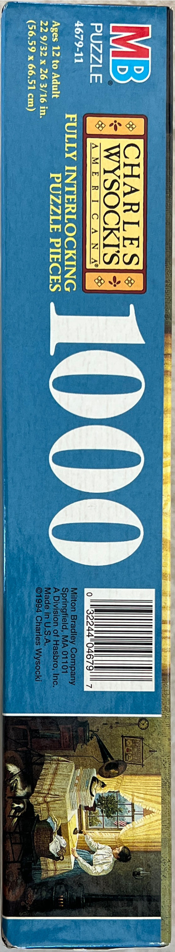 Getting Things Ironed Out With Caruso - Milton Bradley puzzle collectible [Barcode 032244046797] - Main Image 3