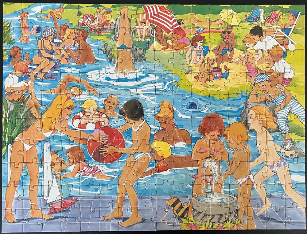 In The Swimming-Pool-441, 8/2/23 - FX Schmid puzzle collectible [Barcode 4004618970676] - Main Image 2