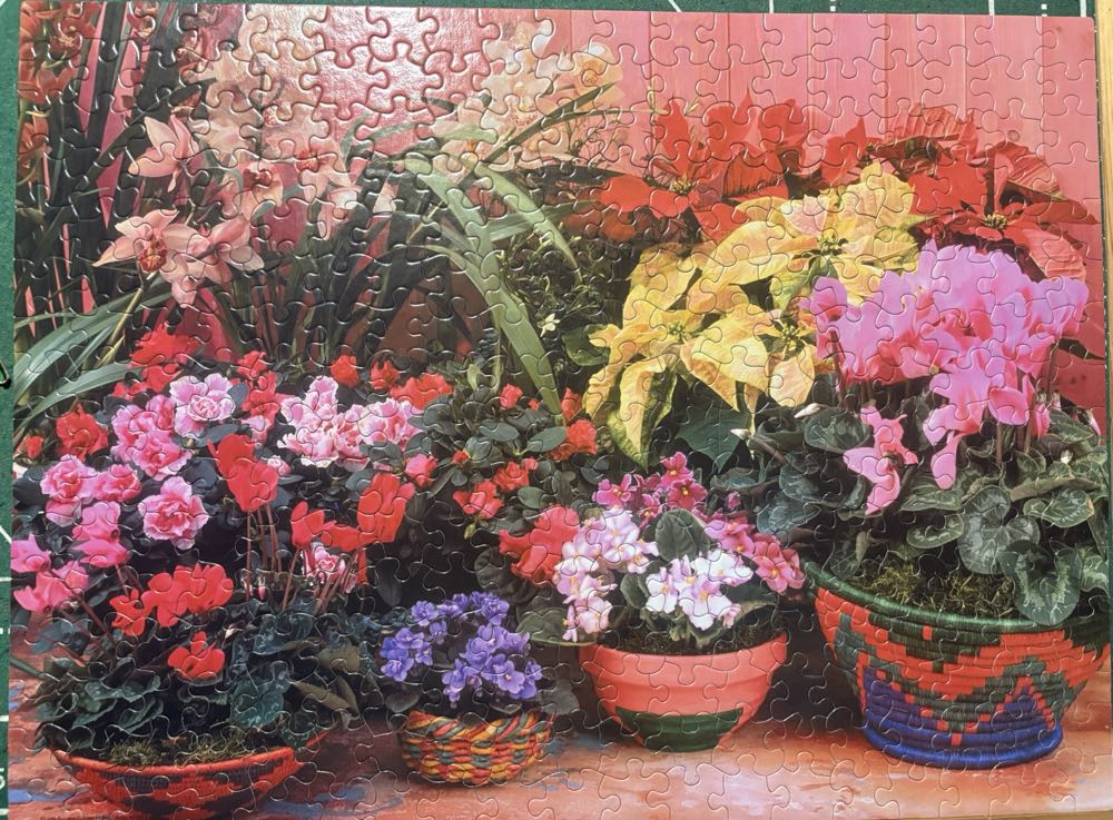 Flower Fiesta - Mb puzzle collectible [Barcode 076930494288] - Main Image 2